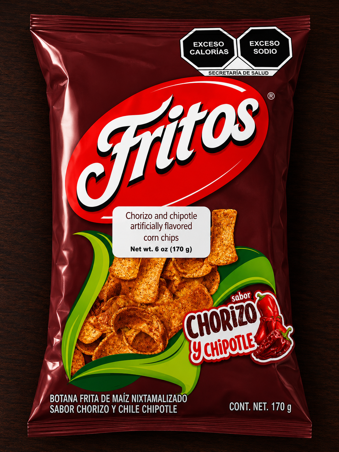 Fritos Chorizo & Chipotle Mexican Corn Chips – 170 g (6 oz)