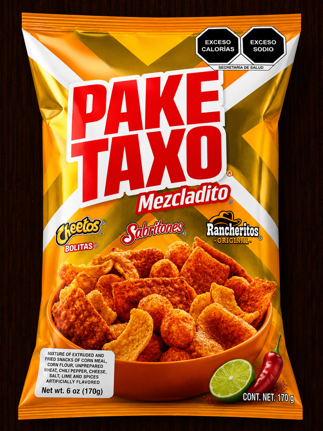 Paketaxo Mezcladito Mexican Snack Mix 170 g (6.0 oz) | Sabritas